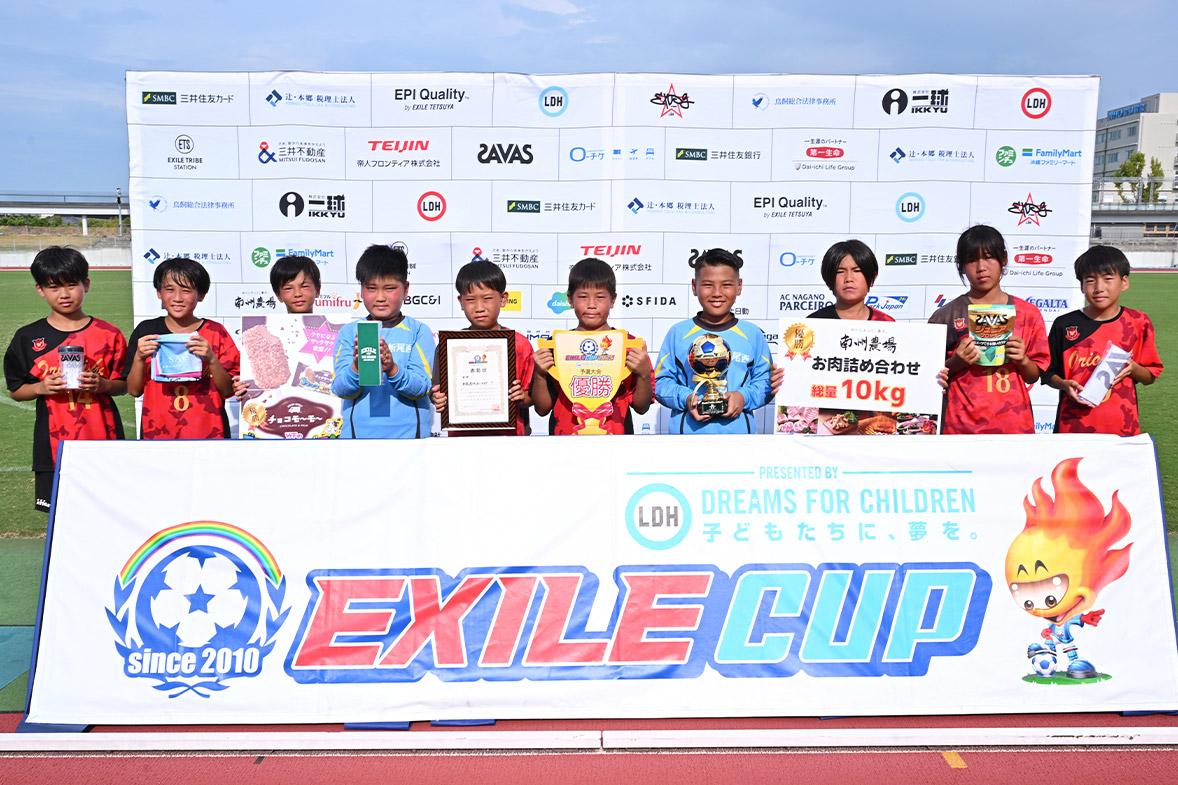 優勝：折尾西サッカークラブ
